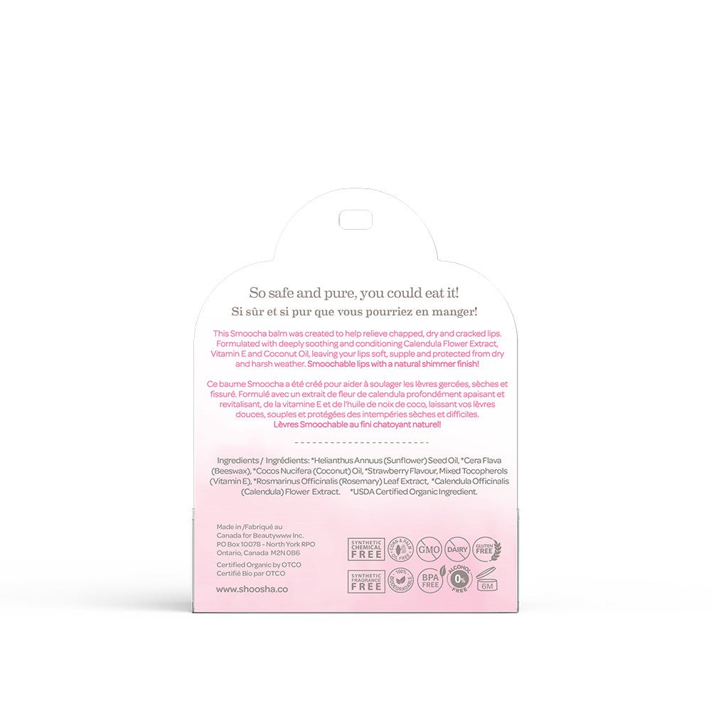 Smoocha Lip Balms - Shoosha Truly Organic