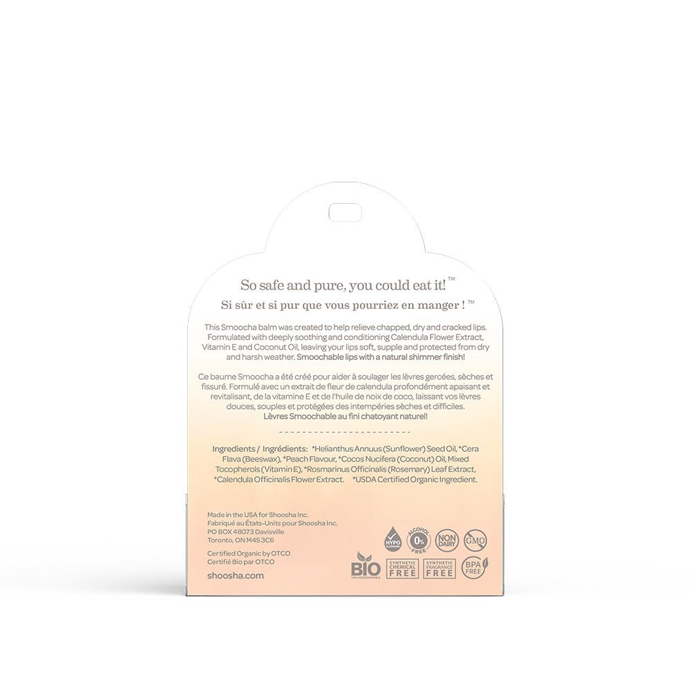 Smoocha Lip Balms - Shoosha Truly Organic
